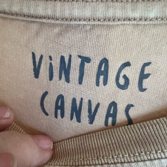 Vintage Canvas Tiger Graphic T-Shirt - Picture 2 of 4